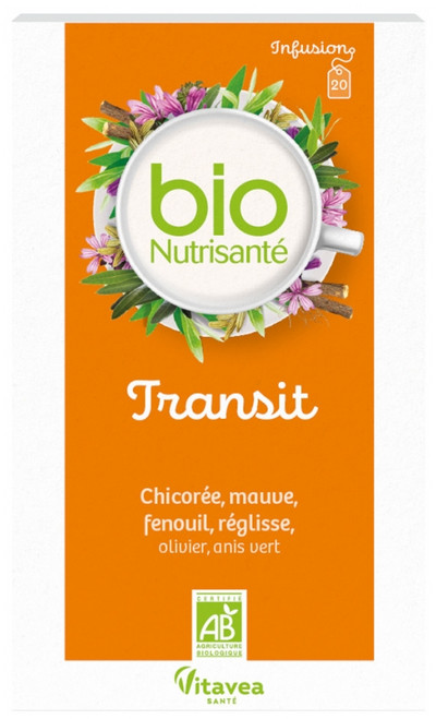 Vitavea Organic Infusion Transit 20 Sachets Vitavea Organic Infusion Transit 20 Sachets