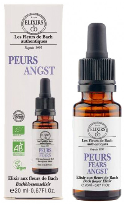 Elixirs & Co Fears Organic 20ml Elixirs & Co Fears Organic 20ml