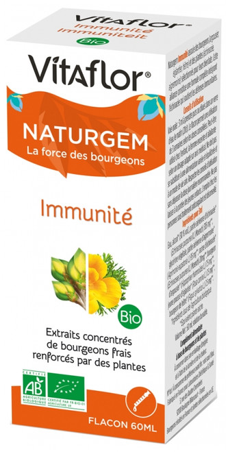 Vitaflor Naturgem Dual Force Immunity Organic 60ml