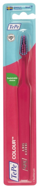 TePe Colour Soft Toothbrush - Colour: Pink TePe Colour Soft Toothbrush - Colour: Pink