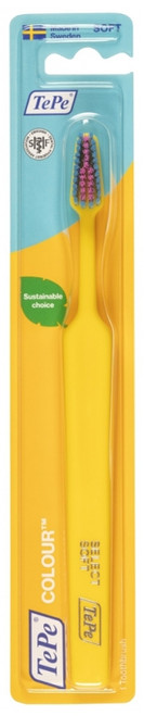TePe Colour Soft Toothbrush - Colour: Yellow TePe Colour Soft Toothbrush - Colour: Yellow