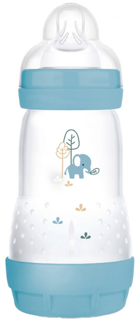 MAM Easy Start Baby Bottle 260 ml 2 Months and + Flow 2 - Colour: Ocean MAM Easy Start Baby Bottle 260 ml 2 Months and + Flow 2 - Colour: Ocean