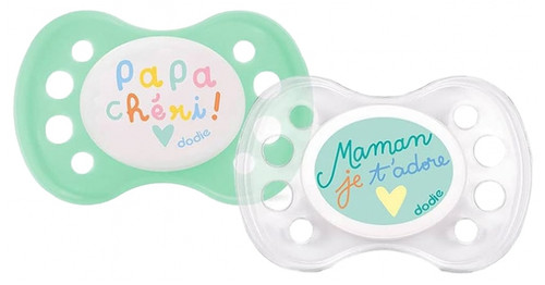 Dodie 2 Anatomic Silicone Dummy 0-6 Months A31 - Model: Mom + Dad Dodie 2 Anatomic Silicone Dummy 0-6 Months A31 - Model: Mom + Dad