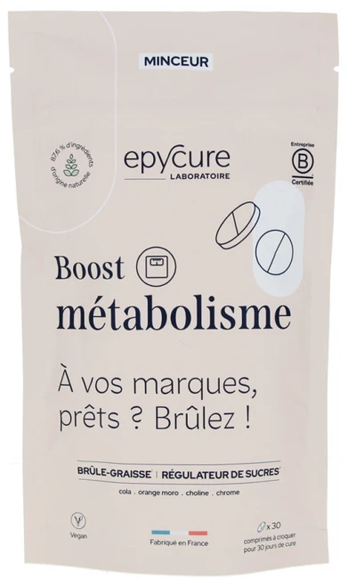 Epycure Boost Métabolisme 30 Chewable Tablets