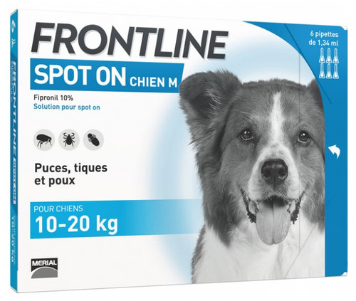 Frontline Spot-On Dog Size M 6 Pipettes Frontline Spot-On Dog Size M 6 Pipettes