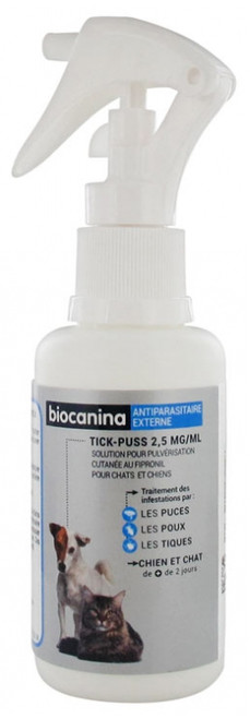 Biocanina Tick-Puss 2,5 mg/ml 100ml