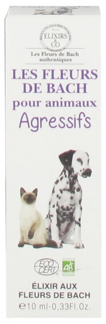 Elixirs & Co Bach Flowers for Agressive Pets Organic 10ml Elixirs & Co Bach Flowers for Agressive Pets Organic 10ml