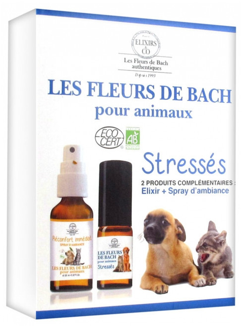 Elixirs & Co Bach Flowers Kit for Stressed Pets Elixirs & Co Bach Flowers Kit for Stressed Pets