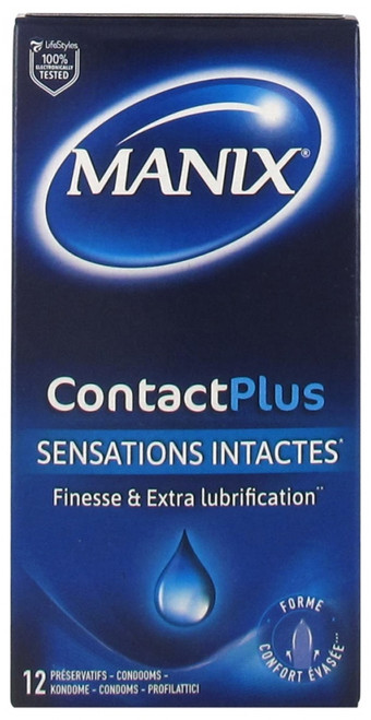 Manix ContactPlus Intact Sensations 12 Condoms