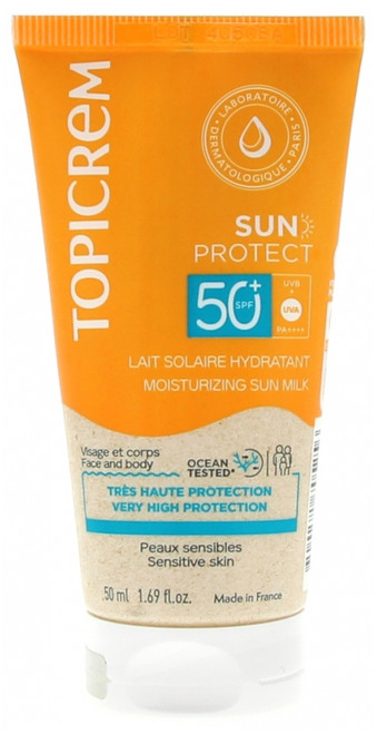 Topicrem Sun Protect Moisturizing Sun Milk SPF50+ 50 ml Topicrem Sun Protect Moisturizing Sun Milk SPF50+ 50 ml