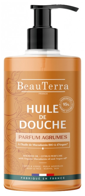 BeauTerra Citrus Shower Oil 750 ml BeauTerra Citrus Shower Oil 750 ml