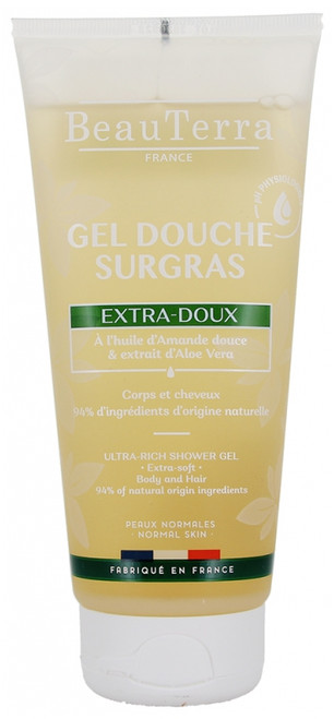 BeauTerra Extra-Gentle Surgras Shower Gel 200 ml BeauTerra Extra-Gentle Surgras Shower Gel 200 ml