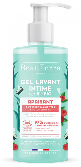 BeauTerra Organic Soothing Intimate Gel 500 ml BeauTerra Organic Soothing Intimate Gel 500 ml