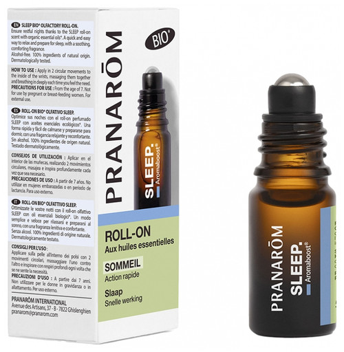 Pranarôm Aromaboost Sleep - Sleep Roll-On With Organic Essential Oils 5 ml Pranarôm Aromaboost Sleep - Sleep Roll-On With Organic Essential Oils 5 ml
