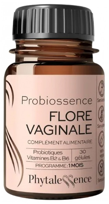 Phytalessence Probiossence Flore Vaginale 30 Capsules Phytalessence Probiossence Flore Vaginale 30 Capsules