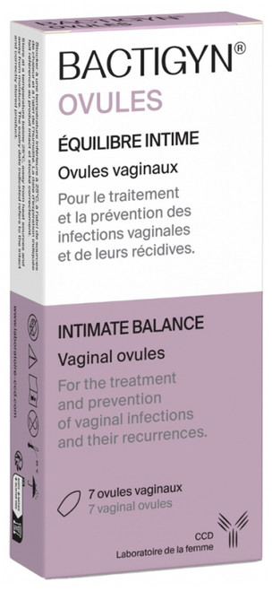 Laboratoire CCD Bactigyn 7 Vaginal Ovules Laboratoire CCD Bactigyn 7 Vaginal Ovules