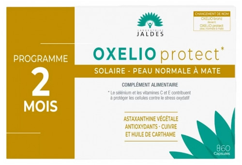 Jaldes Oxelio Protect Solaire Peau Normale à Mate 60 Capsules Jaldes Oxelio Protect Solaire Peau Normale à Mate 60 Capsules