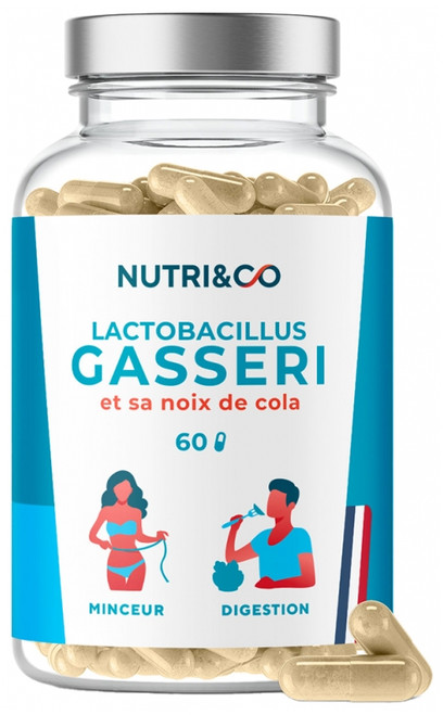 Nutri&Co Lactobacillus Gasseri and its Cola Nut 60 Capsules Nutri&Co Lactobacillus Gasseri and its Cola Nut 60 Capsules