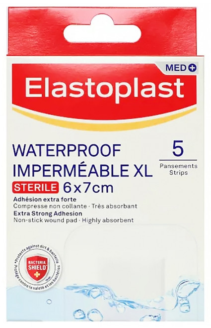 Elastoplast Waterproof XL Dressings 5 Dressings