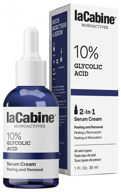 laCabine Monoactive 10% Glycolic Acid Serum Cream 30 ml laCabine Monoactive 10% Glycolic Acid Serum Cream 30 ml