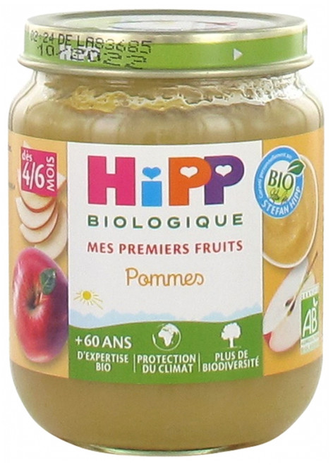 HiPP My First Fruits Apples from 4/6 Months Organic 125g HiPP My First Fruits Apples from 4/6 Months Organic 125g