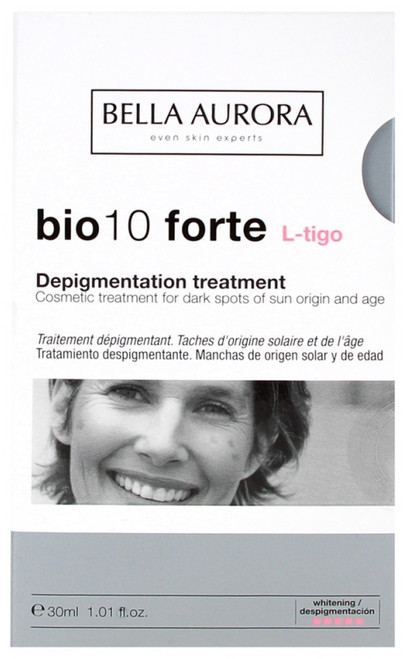 Bella Aurora 10 Forte Depigmenting Treatment L-tigo Organic 30 ml Bella Aurora 10 Forte Depigmenting Treatment L-tigo Organic 30 ml