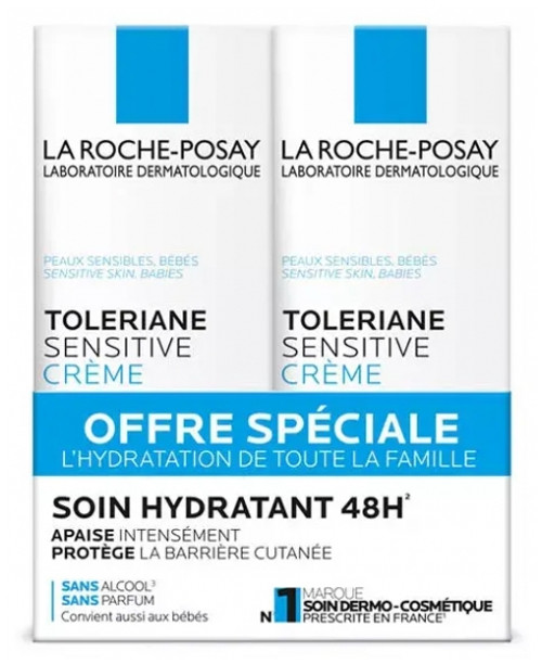 La Roche-Posay Tolériane Sensitive Cream Set of 2 x 40 ml