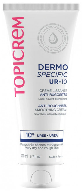 Topicrem DERMO SPECIFIC UR-10 Anti-Roughness Smoothing Cream 200ml Topicrem DERMO SPECIFIC UR-10 Anti-Roughness Smoothing Cream 200ml