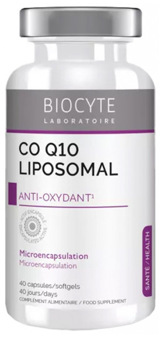 Biocyte Longevity CoQ10 Liposomal 40 Capsules Biocyte Longevity CoQ10 Liposomal 40 Capsules