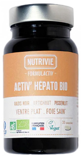 Nutrivie Activ' Hépato Organic 30 Tablets Nutrivie Activ' Hépato Organic 30 Tablets