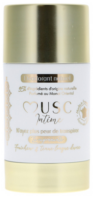 Musc Intime Natural Deodorant Monoï Oriental 50 g Musc Intime Natural Deodorant Monoï Oriental 50 g