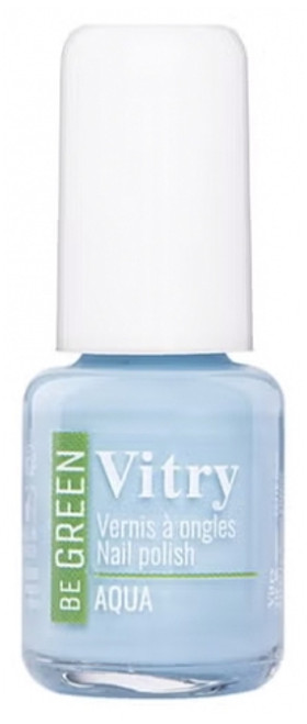 Vitry Be Green Nail Polish 6 ml - Colour: Aqua Vitry Be Green Nail Polish 6 ml - Colour: Aqua