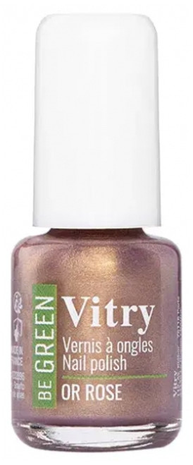 Vitry Be Green Nail Polish 6 ml - Colour: Pink Gold Vitry Be Green Nail Polish 6 ml - Colour: Pink Gold