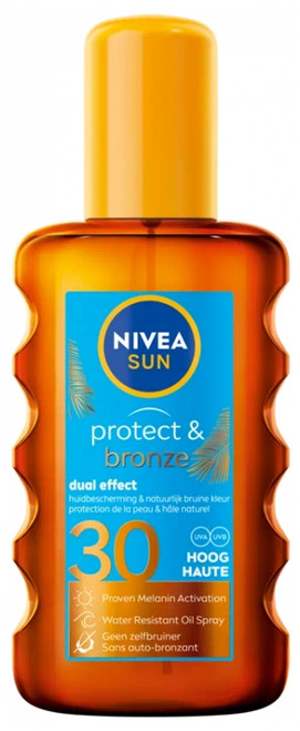 Nivea Sun Protect & Bronze Dry Oil SPF30 200 ml Nivea Sun Protect & Bronze Dry Oil SPF30 200 ml