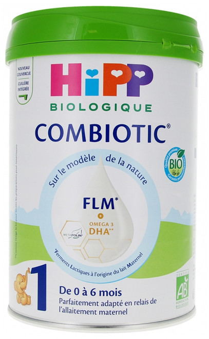 HiPP Combiotic FLM 1 From 0 to 6 Months Organic 800 g HiPP Combiotic FLM 1 From 0 to 6 Months Organic 800 g