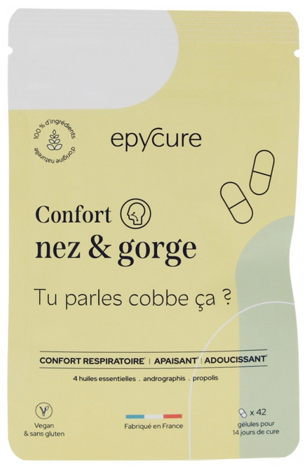 Epycure Nose & Throat Comfort 42 Capsules Epycure Nose & Throat Comfort 42 Capsules