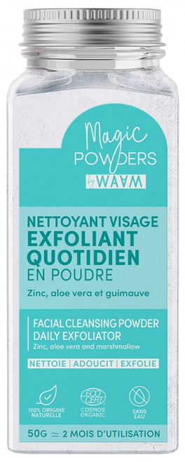 Waam Magic Powders Organic Daily Exfoliating Facial Cleanser 45 g Waam Magic Powders Organic Daily Exfoliating Facial Cleanser 45 g