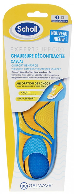 Scholl ExpertSupport Flat and Casual Shoes Soles Size 1 (35.5-40.5) 1 Pair - Size: Size S Scholl ExpertSupport Flat and Casual Shoes Soles Size 1 (35.5-40.5) 1 Pair - Size: Size S