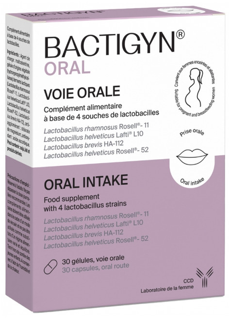 Laboratoire CCD BactiGyn 30 Capsules Laboratoire CCD BactiGyn 30 Capsules