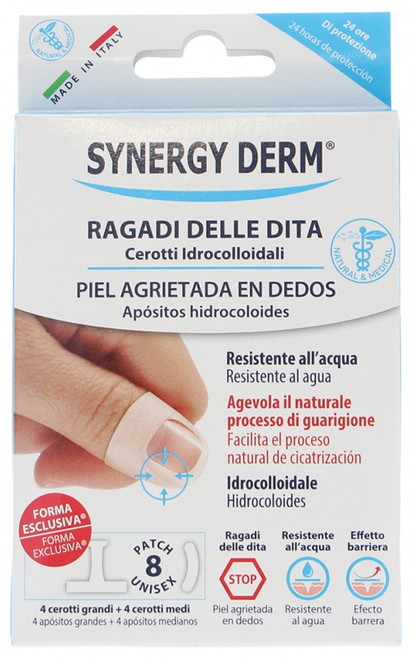 Incarose Synergy Derm Hydrocolloid Finger Crack Dressings x 8