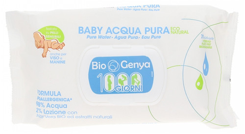 BioGenya Eau Pure Baby Wipes 70 Wipes BioGenya Eau Pure Baby Wipes 70 Wipes