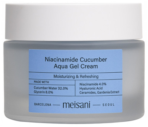 Meisani Niacinamide Cucumber Aqua Gel Cream 50 g