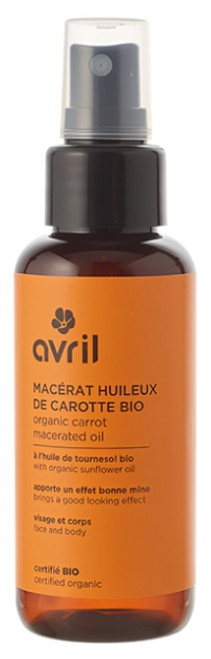 Avril Organic Carrot Oil Macerate 100 ml Avril Organic Carrot Oil Macerate 100 ml