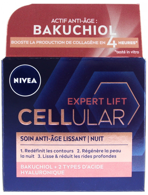 Nivea Cellular Expert Lift Smoothing Anti-Aging Night Care 50 ml Nivea Cellular Expert Lift Smoothing Anti-Aging Night Care 50 ml
