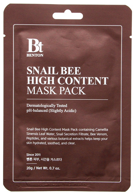 Benton Snail Bee High Content Mask Pack 20 g
