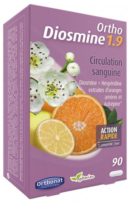 Orthonat Ortho Diosmine 1.9 Circulation 90 Tablets Orthonat Ortho Diosmine 1.9 Circulation 90 Tablets