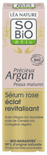Léa Nature SO BIO étic Précieux Argan Sérum Rose Éclat Revitalisant Bio 30 ml Léa Nature SO BIO étic Précieux Argan Sérum Rose Éclat Revitalisant Bio 30 ml