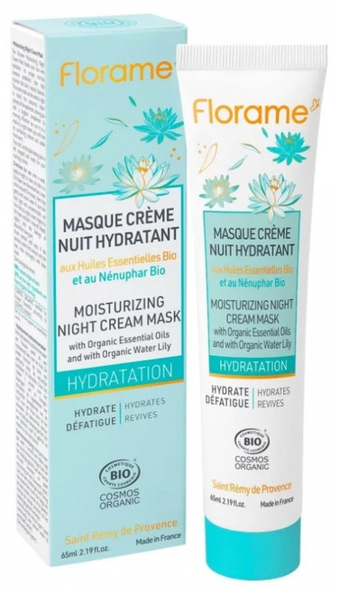 Florame Organic Moisturizing Night Cream Mask 65 ml