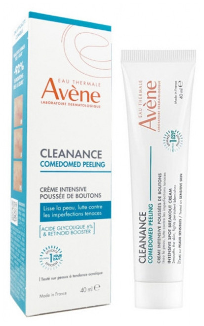 Avène Cleanance Comedomed Peeling Cream Intensive Pimples 40 ml Avène Cleanance Comedomed Peeling Cream Intensive Pimples 40 ml