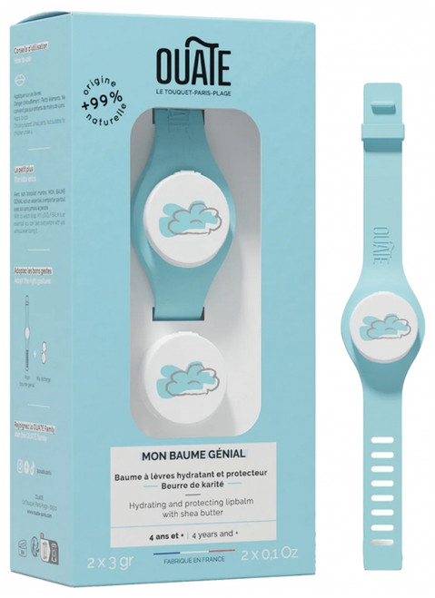 Ouate Mon Baume Génial Bleu + 1 Refill 3 gr Ouate Mon Baume Génial Bleu + 1 Refill 3 gr